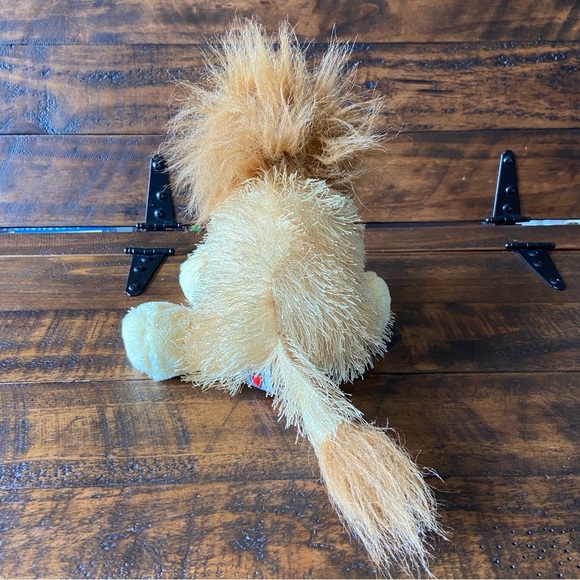 Ganz Webkinz Yellow Lion Cat African Wild Animals Plush Stuffed Safari - Picture 3 of 9